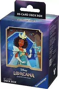 Lorcana Deck Box Oficial - Tiana (Princesa e o Sapo)