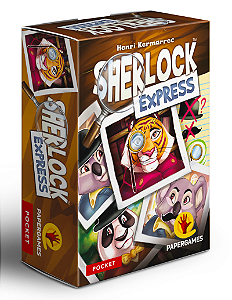 Sherlock Express Pocket (Jogo de Tabuleiro) Paper Games