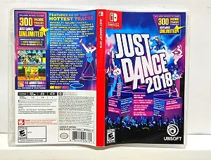 USADO - Just Dance 2018 (Mídia Física Nintendo Switch)