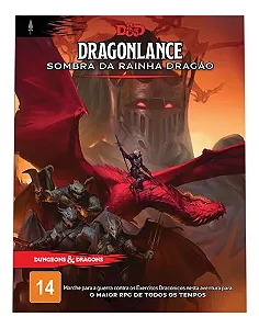 Dungeons & Dragons Dragonlance A Sombra da Rainha Dragão - Portugues