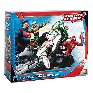 Justice League Puzzle - 500 peças