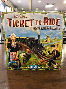 SEM LACRE - Ticket to Ride: Nederland (Expansão)