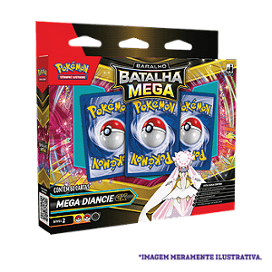 Pokémon TCG: Baralho de Batalha Mega Deck:Mega Diance