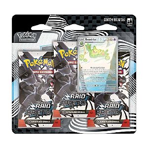 Pokémon TCG: Raio Preto - Blister Triplo
