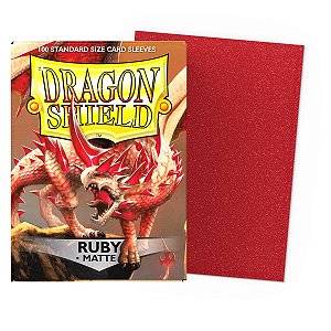 Dragon Shield Matte - Ruby