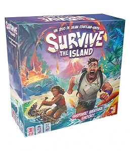 Survive: The Island (Edicao Revisada) - Jogo de Tabuleiro - Galápagos
