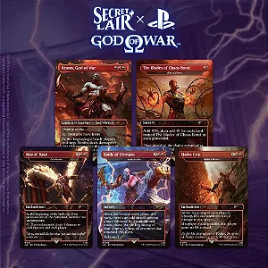 Magic: The Gathering - Secret Lair Drop - God of War: Greek - Regular