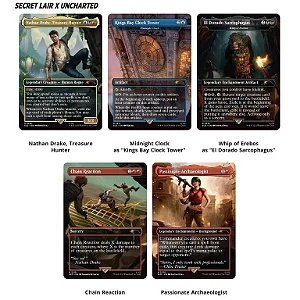 Magic: The Gathering - Secret Lair Drop - Uncharted: Saga of Thieves - Regular