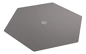 Gamegenic: Magnetic Dice Tray - Hexagonal Preto / Cinza