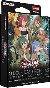 Yu-Gi-Oh! TCG: Deck das Crônicas: Encantadoras Espirituais - Edição Totalmente Metalizada
