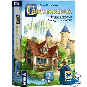 Carcassonne Expansão 6 - Justas e Timbres - Nova Edição - Devir