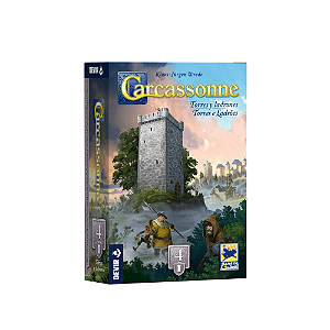 Carcassonne Expansão 4 - Torres e Ladrões - Nova Edição - Devir