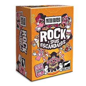 Fatos Inuteis: Rock e Seus Escandalos (Jogo de Cartas) - Buró