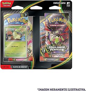 Pokémon TCG: Equilíbrio Perfeito - Blister Quádruplo