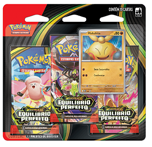 Pokémon TCG: Equilíbrio Perfeito - Blister Triplo