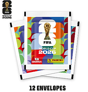Copa Do Mundo 2026 - Kit Com 12 Envelopes - FIFA WORLD CUP 2026™️