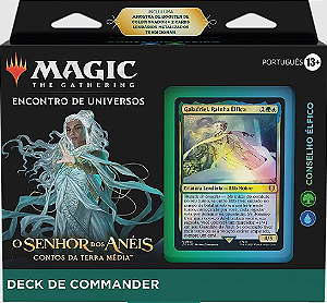Magic: The Gathering - Contos da Terra Média - Commander Deck Conselho Élfico