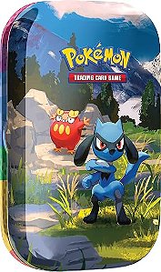 Pokemon TCG: Mega Evolution - Ascended Heroes - Mini Tin - Ingles Stampa:Riolu e Darumaka