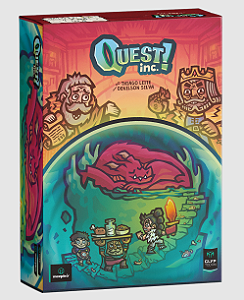 Quest Inc. - Jogo de Tabuleiro - MeepleBr