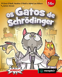 Os Gatos de Schrodinger - Jogo de Cartas - MeepleBr