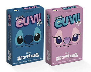 Eu Vi! Mix - Stitch e Angel - Jogo de Cartas - Copag