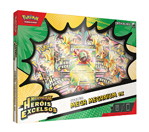 Pokemon TCG: Herois Excelsos - Coleção:Mega Meganium Ex