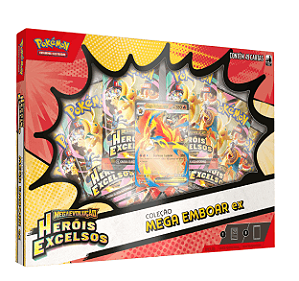 Pokemon TCG: Herois Excelsos - Coleção:Mega Emboar Ex