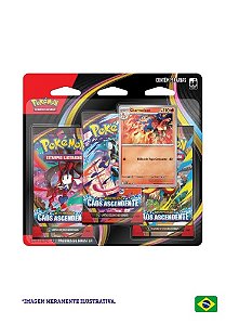 Pokemon TCG: Caos Ascendente - Blister Triplo