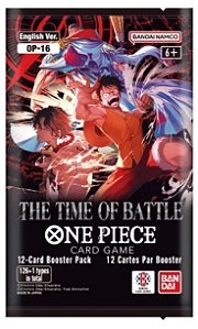 One Piece TCG: The Time of Battle (OP16) - Booster Avulso