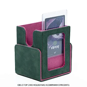 Deckbox Viper Showcase 100+ Turquesa e Rosa