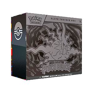 Pokemon TCG: Mega Evolution - Pitch Black - Elite Trainer Box - Ingles