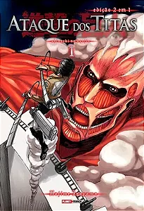 Mangá Ataque doos Titãs (edição 2 em 1) #1