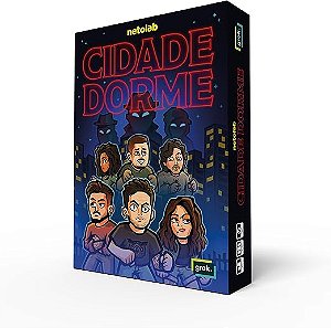 Cidade Dorme Netolab (Jogo de cartas) - Grok