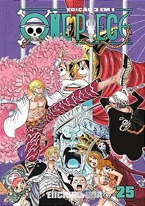 Mangá One Piece 3 em 1 #25