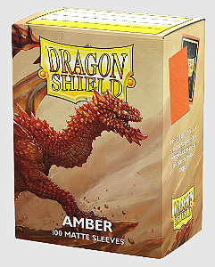 Dragon Shield - Standard Matte Amber