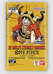 One Piece TCG - The World's Strongest Warriors (OP17) - Booster Avulso