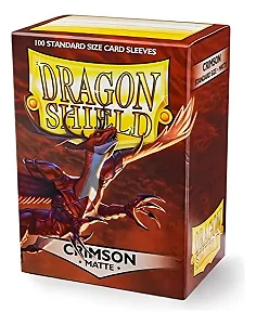 Dragon Shield - Standard Crimson Matte