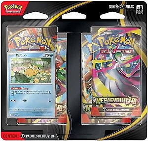 Pokémon TCG: MegaEvolução - Blister Quádruplo