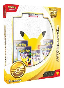 Pokemon TCG - Celebração de 30 Anos - Box com Fichário