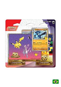 Pokemon TCG - Celebração de 30 Anos - Blister Triplo