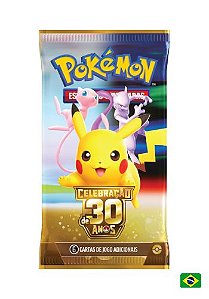 Pokemon TCG - Celebração de 30 Anos - Booster Avulso