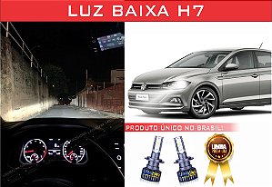 02 PARES ULTRA LED PREMIUM LUZ BAIXA/FAROLETE POLO/VIRTUS
