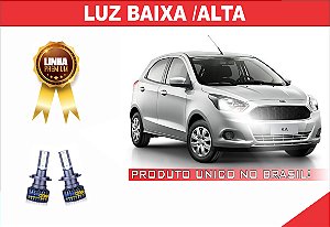 02 PARES ULTRA LED PREMIUM H4/H11 FAROL BAIXO/ALTO/MILHA /FAROLETE FORD KA