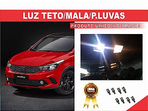 LED PREMIUM LUZ TETO/QUEBRA SOL/P. MALAS/P. LUVAS ARGO E CRONOS