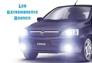 01 PAR ULTRA LED PREMIUM H7 / 01 PAR XENON MILHA CORSA HATCH