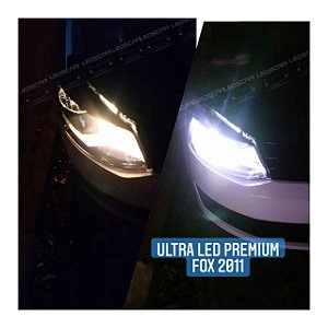 02 PARES ULTRA LED PREMIUM LUZ BAIXA/MILHA+FAROLETE POLO