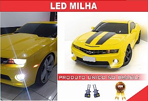 01 PAR ULTRA LED PREMIUM PSX24W LUZ MILHA CAMARO 10 Á 13