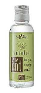 Óleo Para Massagem Amêndoas 120ml Hot Flowers