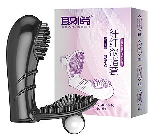 FINGER SLEEVE - Dedeira clitoriana com vibrador