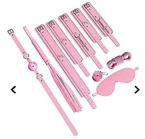 Kit Com 8 Sado Erótico Bandage BDSM 2 Mega Import